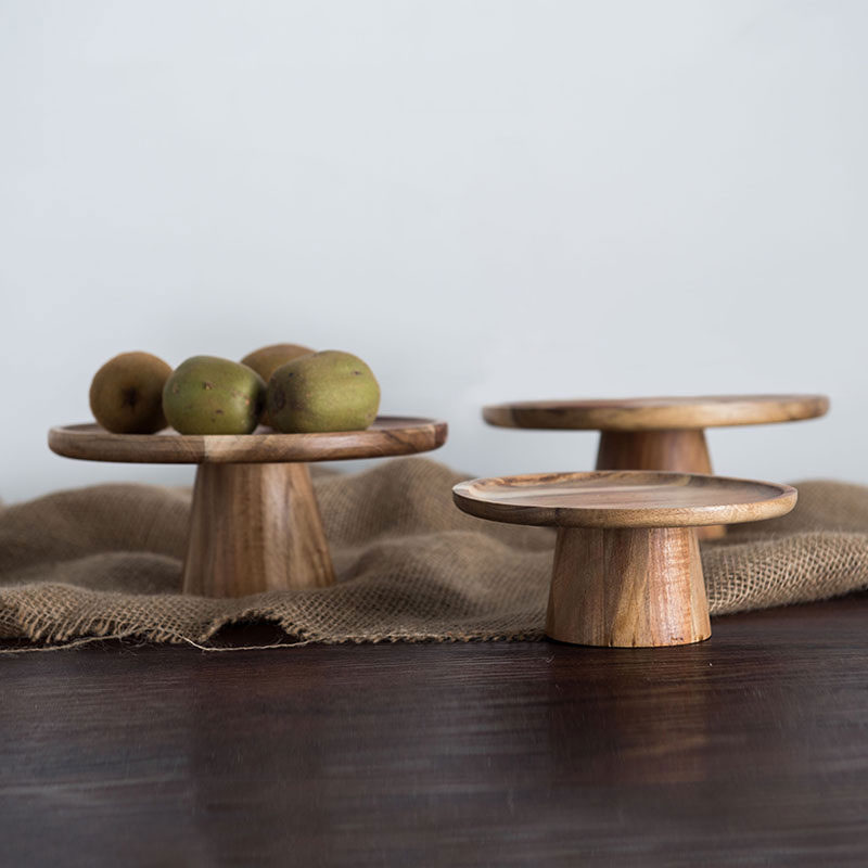 KEMORELA High Stand Wooden Cak - Home Cooking Recipes recension och pris