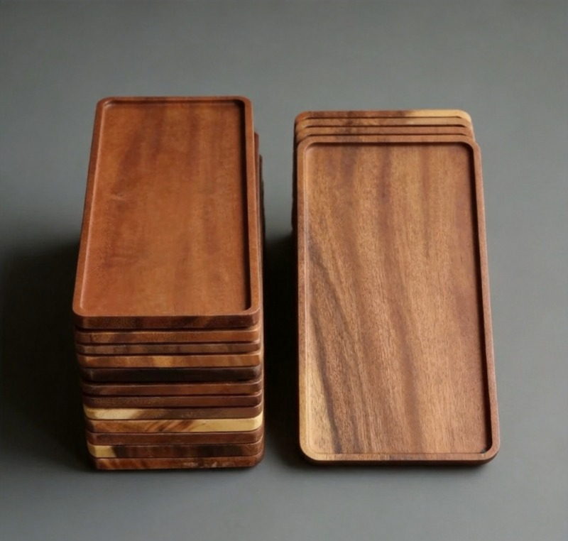 Natural Wooden Rectangular Ser - Home Cooking Recipes recension och pris