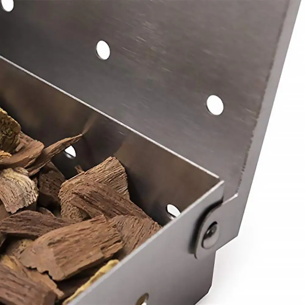 HQ Wood Chips BBQ Smoker Box f - Smoker Box Wood Chip recension och pris