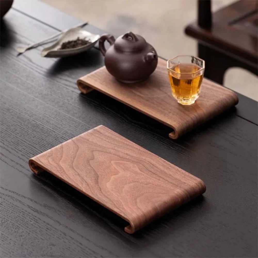 Wooden Coffee Tea Tray Rectang - Home Cooking Recipes recension och pris