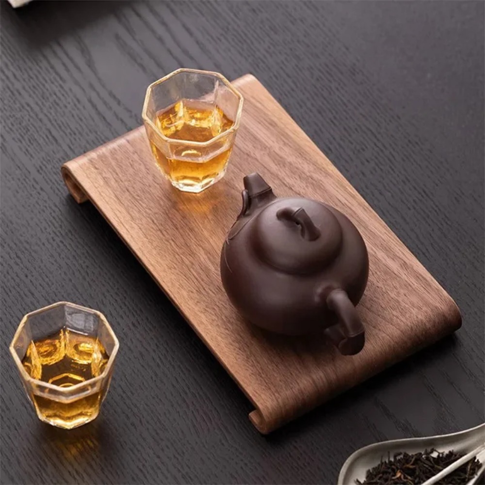 Wooden Coffee Tea Tray Rectang - Home Cooking Recipes recension och pris