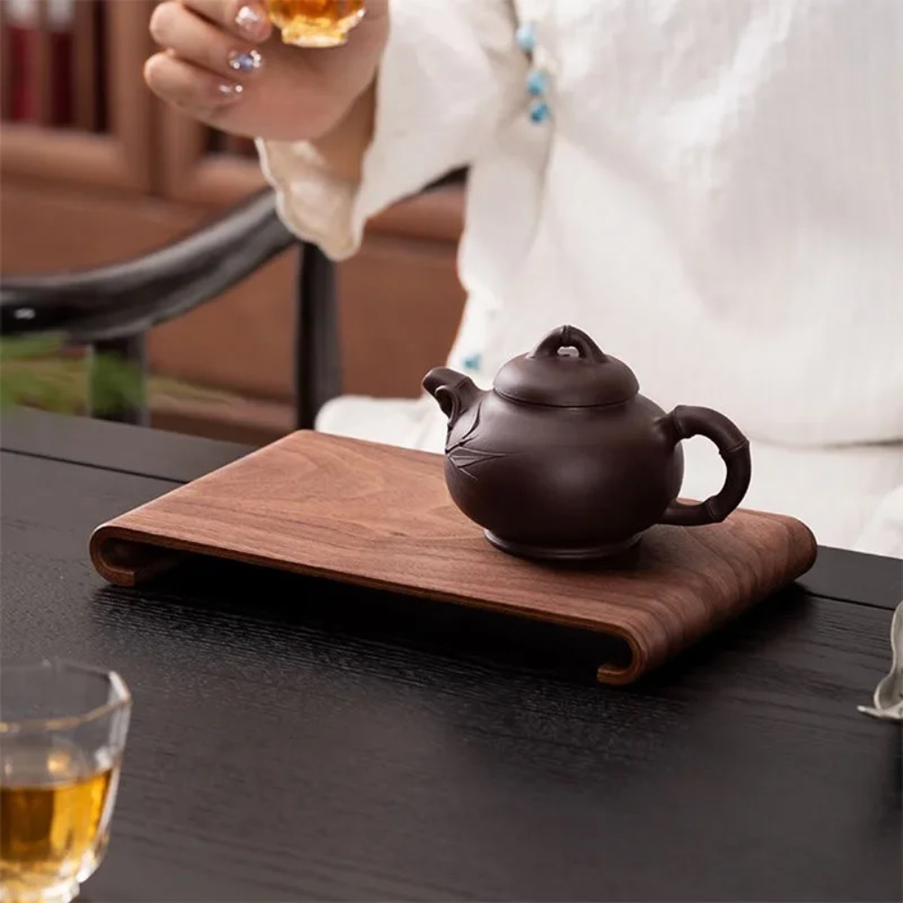 Wooden Coffee Tea Tray Rectang - Home Cooking Recipes recension och pris