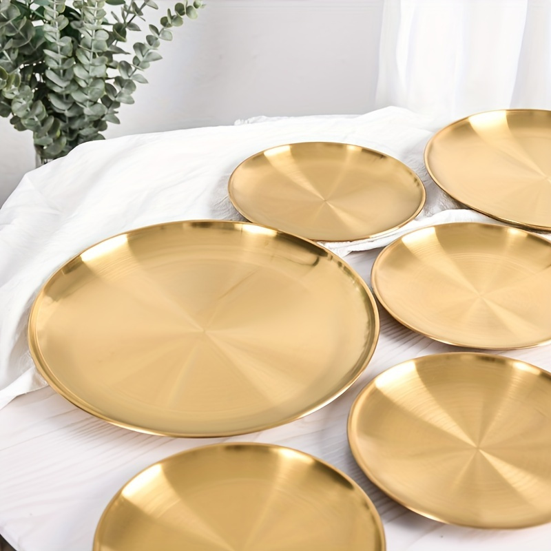 2pcs, Golden Pizza Plates, Sta - Home Cooking Recipes recension och pris