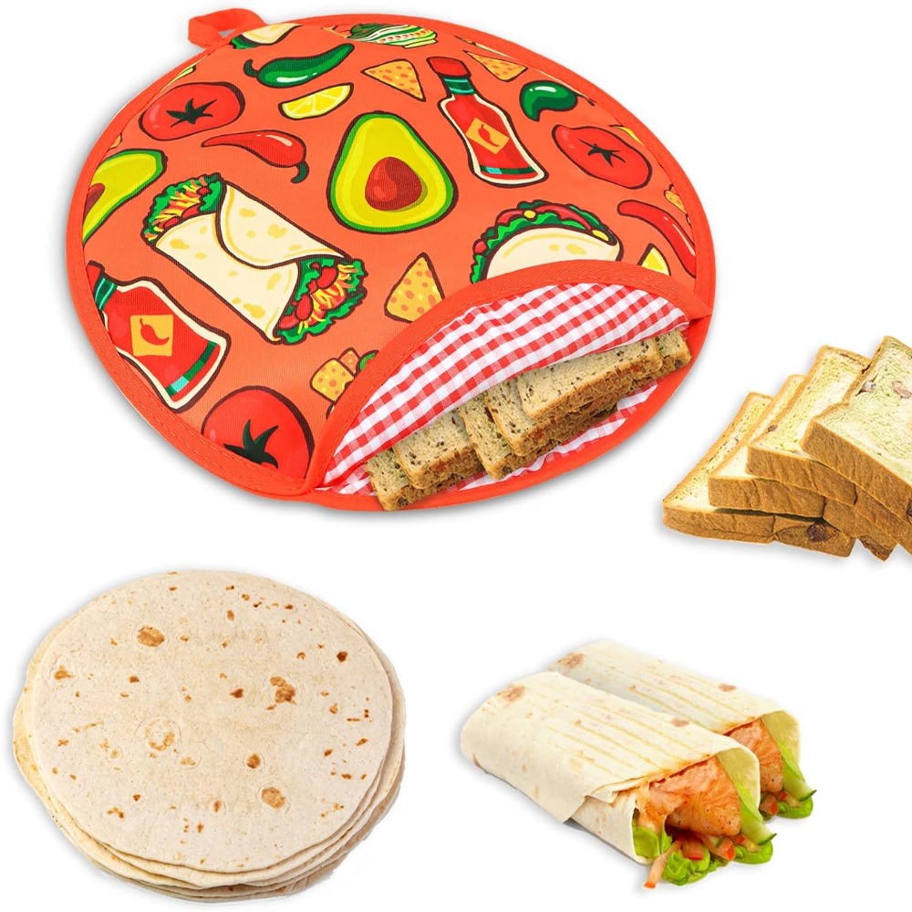 Portable 30cm Tortilla Warmer  - Tortilla Warmer Cloth recension och pris