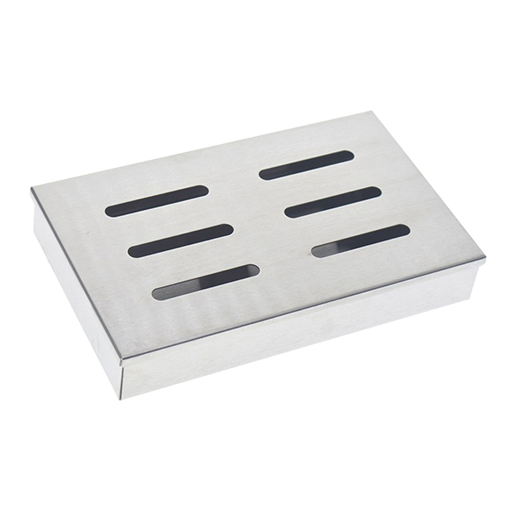 Stainless Steel BBQ Smoker Box - Smoker Box Wood Chip recension och pris