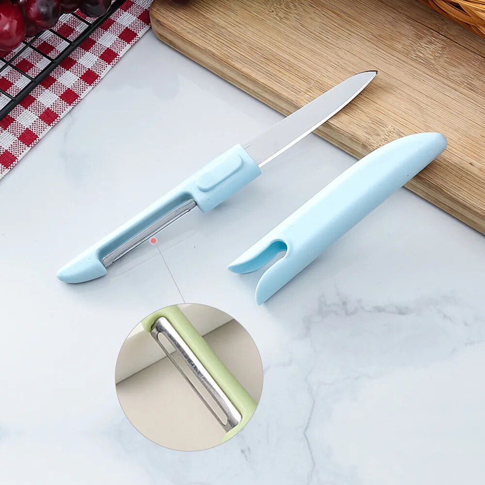 Two in One Peeler Stainless St - Home Cooking Help recension och pris