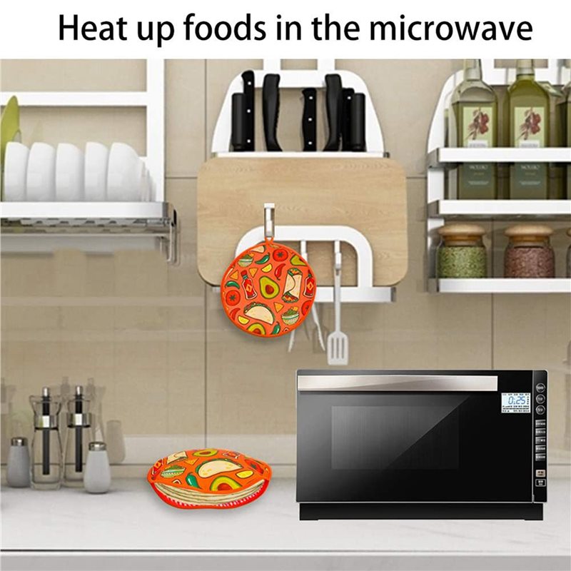 CQMF-4Pcs 12Inch Cloth Bag For - Tortilla Warmer Cloth recension och pris
