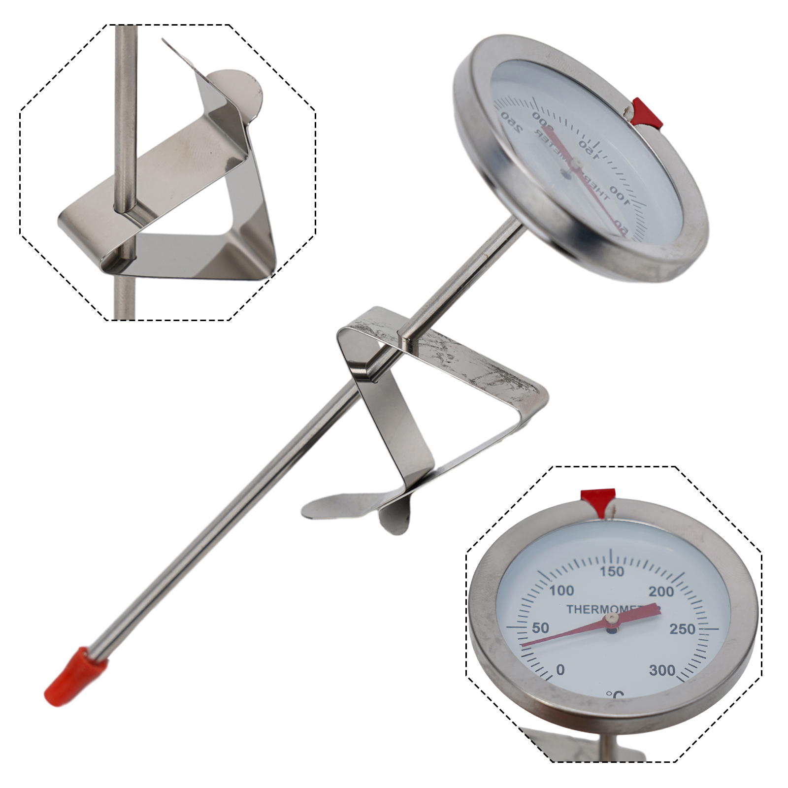 Stainless Steel Probe Thermome - Home Cooking Help recension och pris