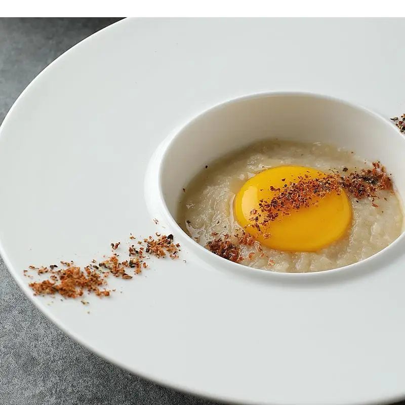 Round Ceramic Dinner Plate Coo - Home Cooking Dinner recension och pris