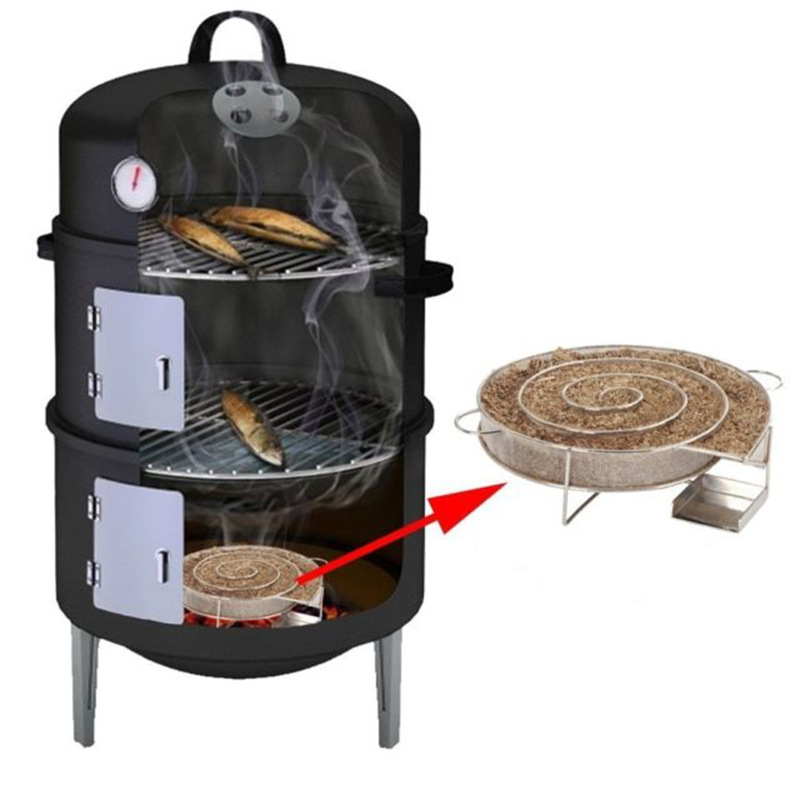 125g/bag Apple Cherry Oak Peca - Smoker Box Wood Chip recension och pris