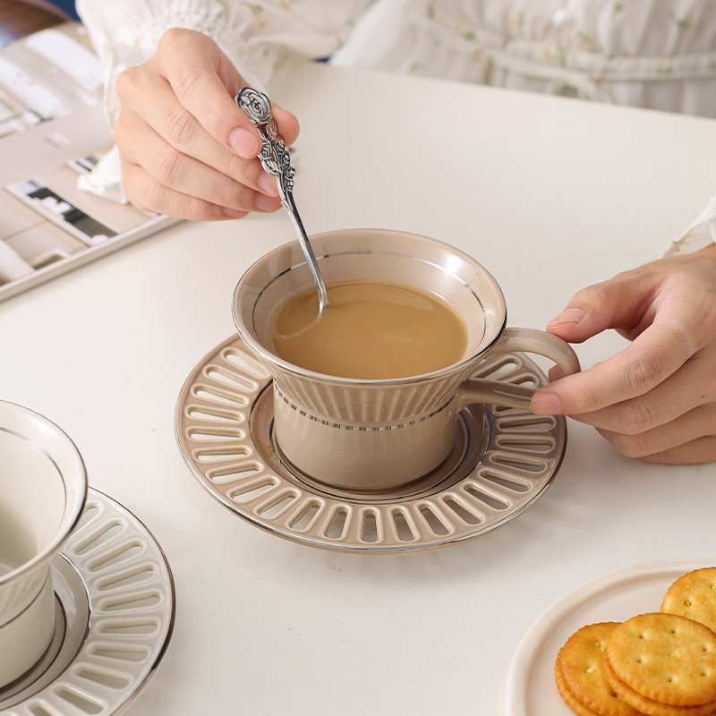 Luxury Ceramic Coffee Cup Dish - Home Cooking Recipes recension och pris