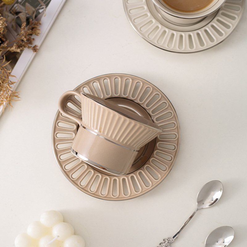 Luxury Ceramic Coffee Cup Dish - Home Cooking Recipes recension och pris